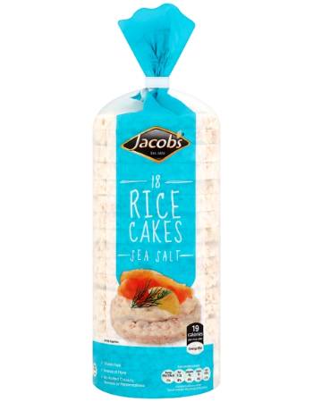 JACOBS RICE CAKES SEA SALT 90G