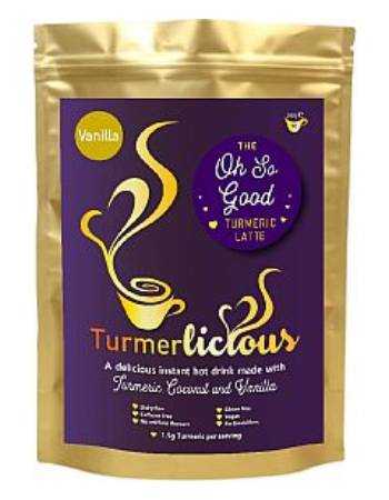 TURMERLICIOUS  VANILLA LATTE 200G