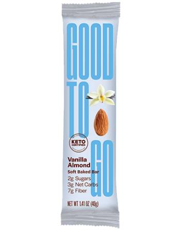 GOOD TO GO KETO VANILLA ALMOND BAR 40G