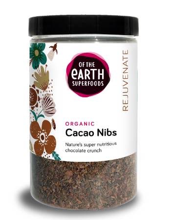 OF THE EARTH ORGANIC RAW CACAO NIBS 180G