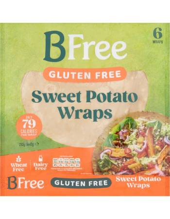 BFREE SWEET POTATO WRAP (6 X 42G)