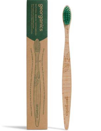 GEORGANICS BEECHWOOD TOOTHBRUSH MEDIUM