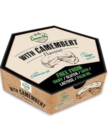 GREEN VIE VEGAN CHEESE WITH FLAVOUR CAMEMBERT 200G