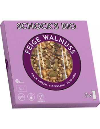 SHOCKS BIO FIG AND WALNUT BAR 75G