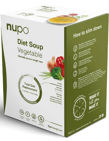 NUPO DIET SOUP VEGETABLE 384G (12 SERVINGS)