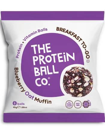 THE PROTEIN BALL PLANT PROTEIN 45G | BLUEBERRY OAT MUFFIN