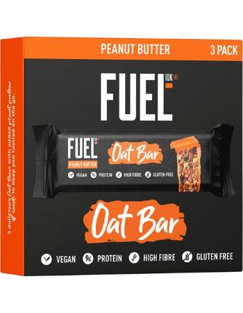 FUEL 10K PROTEIN OAT BAR PEANUT BUTTER MULTIPACK (3X45G)