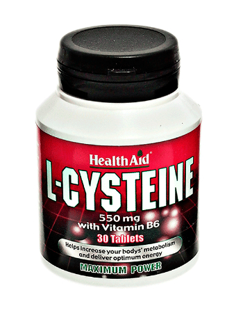 L-CYSTEINE 550MG (30 TABLETS)