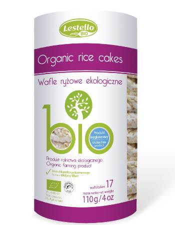 LESTELLO ORGANIC RICE CAKE 110G