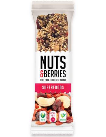 NUTS & BERRIES SUPERFOODS 30G