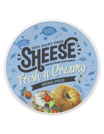 SHEESE SPREAD FRESH & CREAMY ORIGINAL 255G