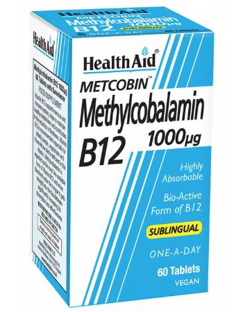 HEALTH AID METCOBIN B12 SUBLINGUAL 60 TABLETS