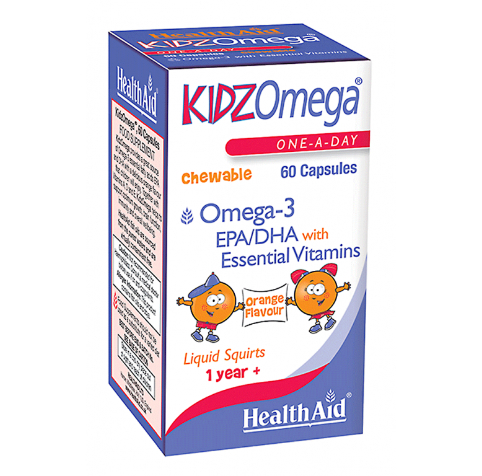 HEALTH AID KIDZ OMEGA 3 (CHEWABLE) 60 CAPSULES