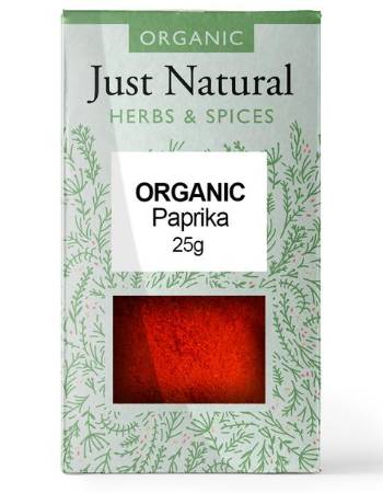 JUST NATURAL PAPRIKA 25G