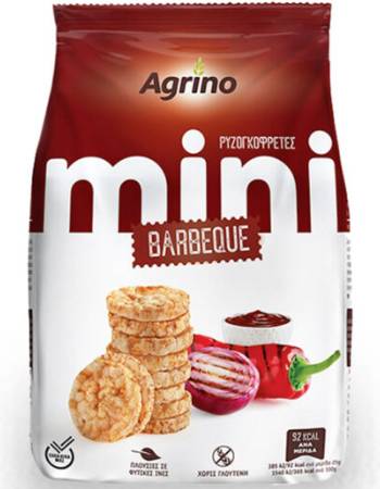 AGRINO MINI RICE CAKES50G |  BBQ