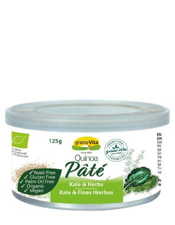 GRANOVITA QUINOA PATE KALE & HERBS 125G