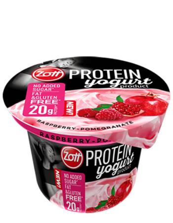 ZOTT PROTEIN YOGURT RASPBERRY POMEGRANATE 200G