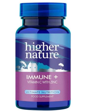 HIGHER NATURE IMMUNE SYSTEM SUPPORT WITH VITAMIN C & ZINC