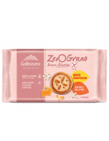 GALBUSERA ZERO GRANO SHORTBREAD HONEY MILLEFIORI