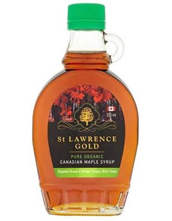 ST LAWRENCE GRADE A AMBER MAPLE SYRUP 250ML