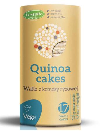 LESTELLO QUINOA CAKES 130G