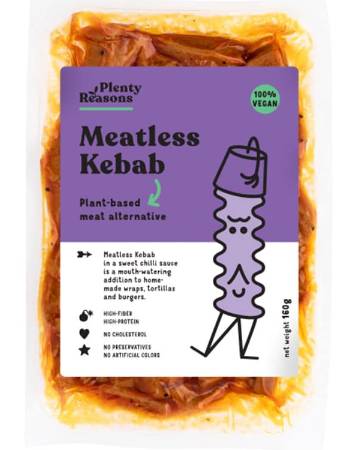 PLENTY REASONS MEATLESS KEBAB 160G