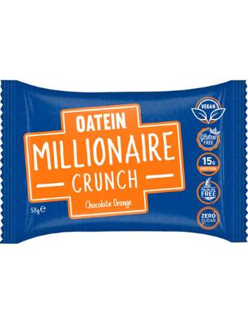 OATEIN MILLIONAIRE CRUNCH CHOCOLATE ORANGE 58G