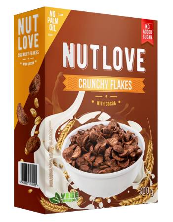 ALLNUTRITION NUTLOVE CRUNCHY FLAKES WITH COCOA 300G