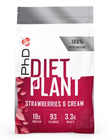 PHD DIET PLANT STRAWBERRY AND CREAM 1KG