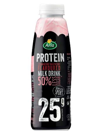 ARLA PROTEIN DRINK 479ML | STRAWBERRY RASPBERRY