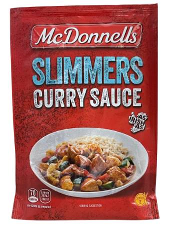MCDONNELLS SLIMMERS CURRY SAUCE 45G
