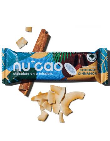 NUCAO COCONUT CINNAMON BAR 40G