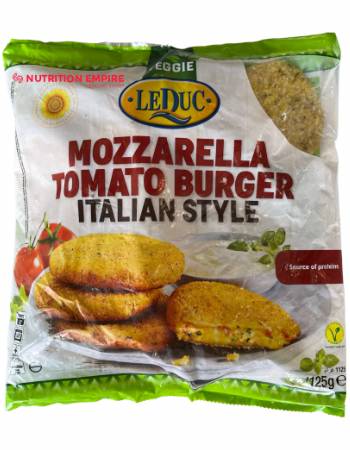 LEDUC MOZZARELLA AND TOMATO VEGGIE BURGER 1125G