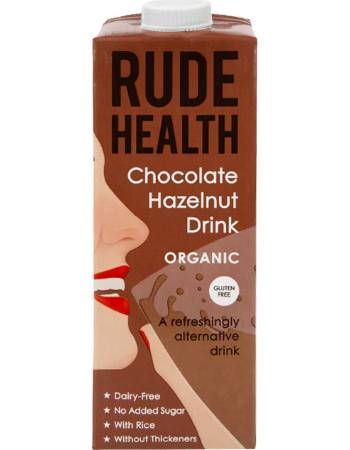 RUDE HEALTH ORGANIC HAZELNUT CACAO MILK 1L