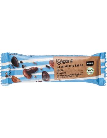 VEGANZ ORGANIC CLEAN PROTEIN COCOA BAR 45G