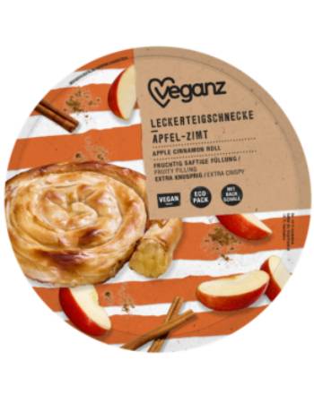 VEGANZ APPLE CINNAMON ROLL 200G (FROZEN)