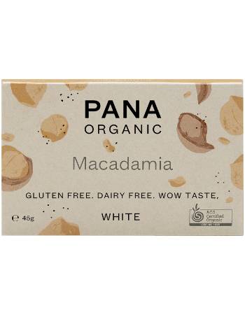PANA CHOCOLATE WHITE MACADAMIA BAR 45G