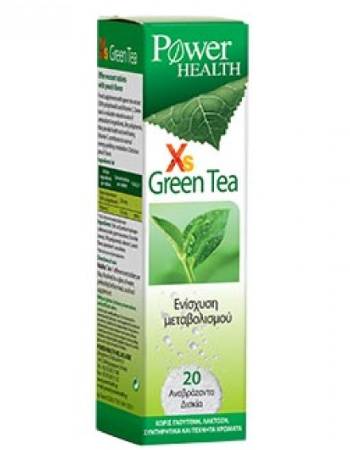 POWER HEALTH GREEN TEA - 20 EFFERVESCENT TABLETS