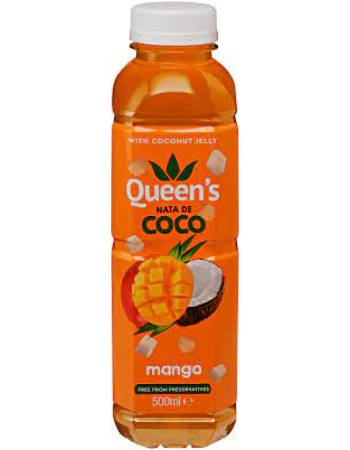 QUEEN COCONUT WATER MANGO 500ML