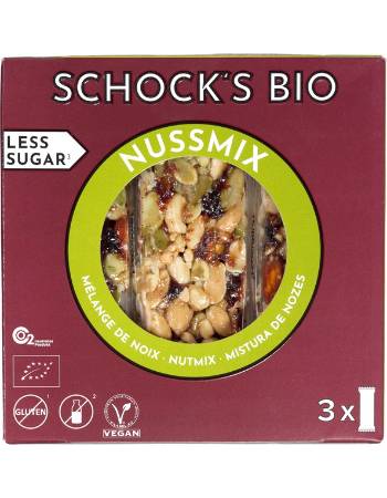 SCHOCKS BIO NUT MIX BAR 75G