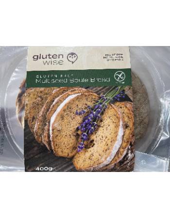 GLUTEN WISE BOULE MULTISEED BREAD 400G