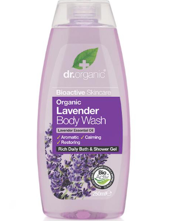 DR ORGANIC LAVENDER BODY WASH 250ML