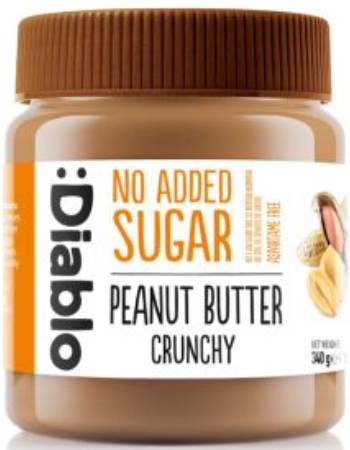 DIABLO PEANUT BUTTER CRUNCHY 340G