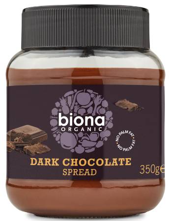 BIONA DARK CHOCOLATE SPREAD 350G