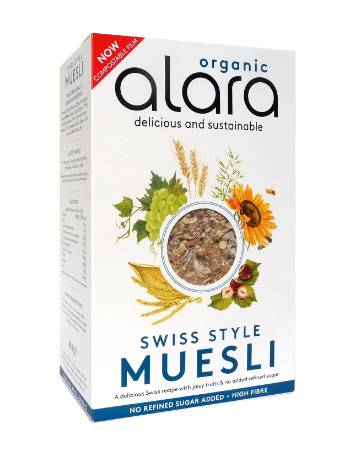 ALARA SWISS STYLE MUESLI 500G