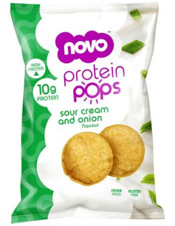 NOVO PROTEIN POPS 45G | SOUR CREAM & ONION