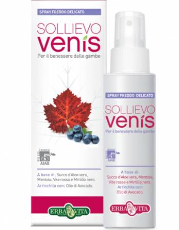 ERBAVITA SOLLIEVO VENIS GEL 100ML