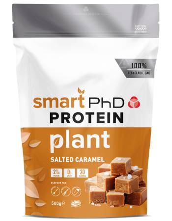 PHD SMART PROTEIN PLANT SALTED CARAMEL 500G - NEW