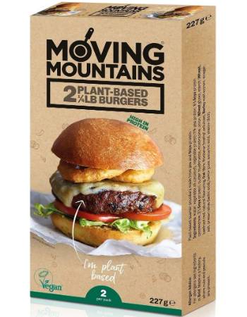 MOVING MOUNTAINS VEGAN BURGERS 113.5G