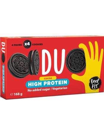 FEEL FIT DUO PROTEIN COOKIES 176G | COCOA